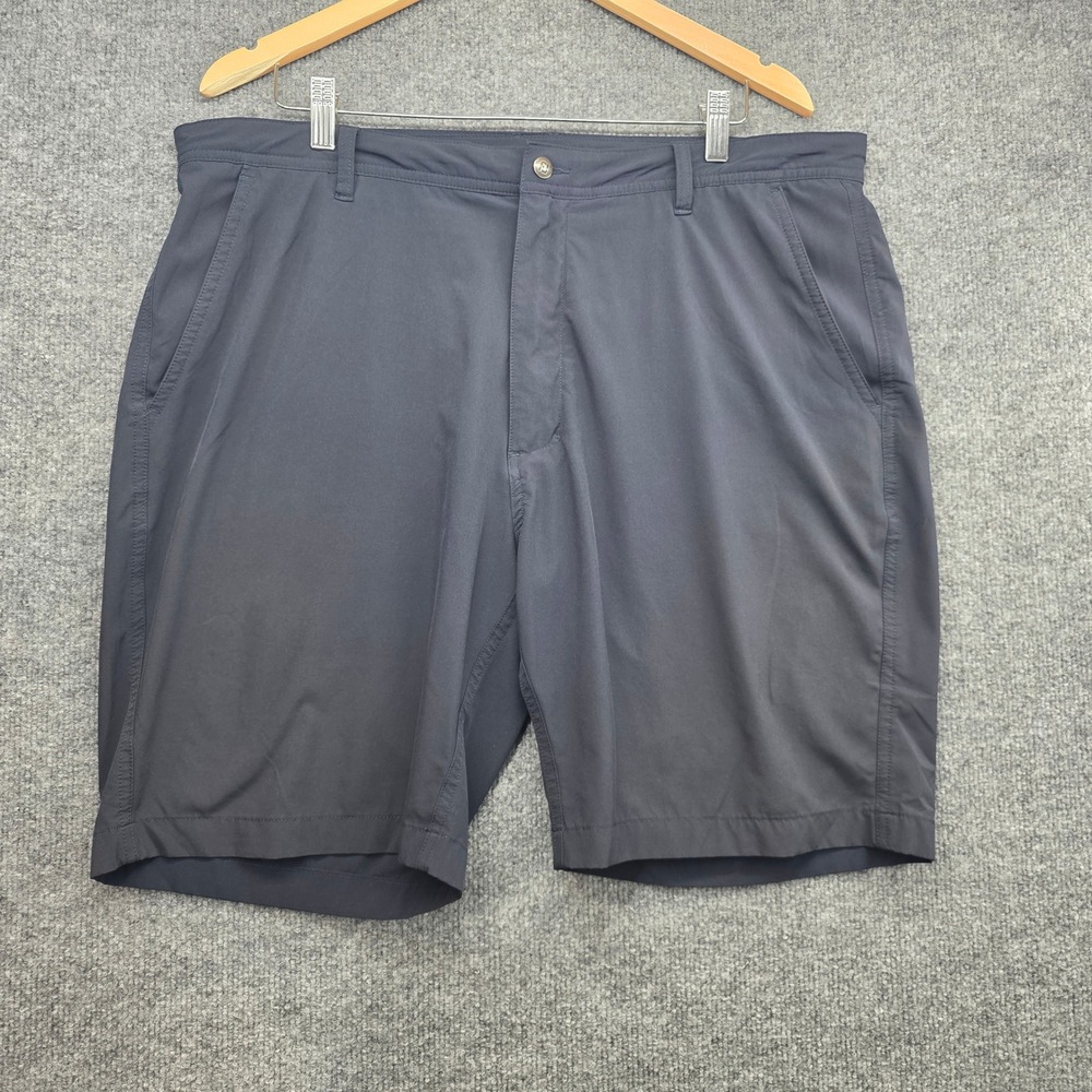 FootJoy Mens Navy Blue Performance Golf Shorts W38 Stretch Flat‎ Front FJ 2005
